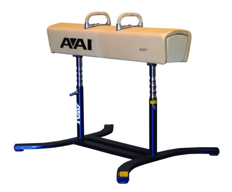 Pommel horse gymnastics equipment